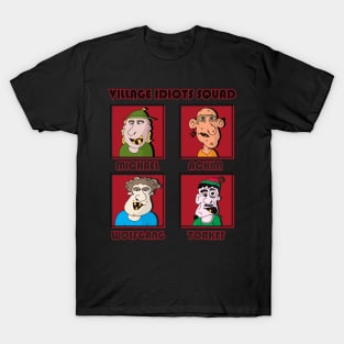 Comic Shirt Village Idiots Squad Friends 1 ENG T-Shirt